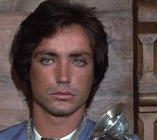 The young Udo Kier as he appeared in Mark of the Devil in 1970